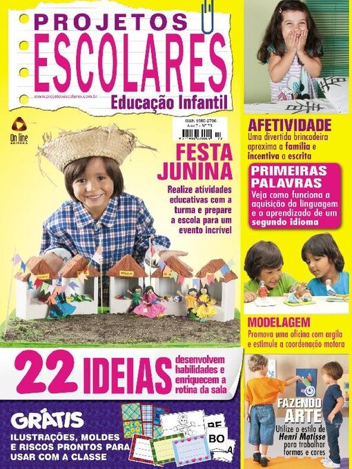 Title details for Projetos Escolares - Educação Infantil by Online Editora - Available